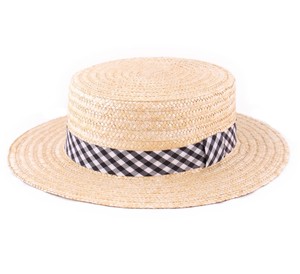 chapeau canotier femme