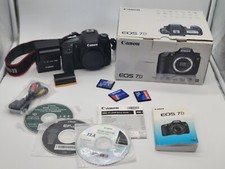 Canon EOS 7D Camera Body and Supplies