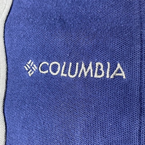 Vintage Columbia Men's XL Short Sleeve Striped Polo Color Block Shirt - Picture 12 of 24