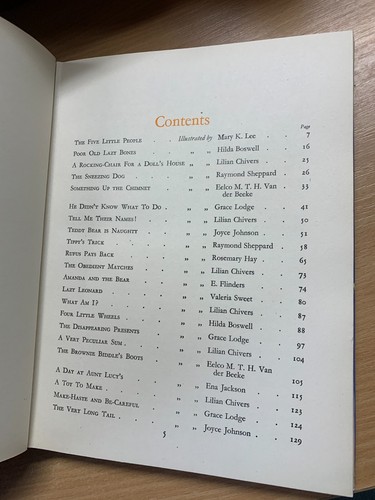 1950 1ST EDITION ENID BLYTON "THE FIFTH HOLIDAY BOOK" FICTION HARDBACK BOOK (P5) - Imagen 6 de 18