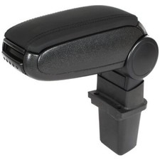 Mittelarmlehne Armlehne KLAPPBAR für Honda Jazz III 2008- Leder Schwarz