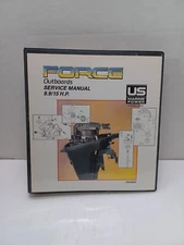 Marine Power Force Outboards 9.9/15 H.P. Service Manual Binder OB4268A