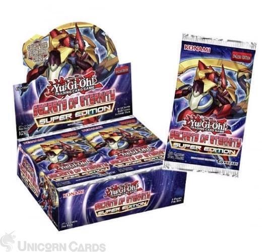 YuGiOh! Secrets of Eternity Super Edition Box x 8 Super Boosters - Brand New And