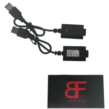 2 Pack 510 USB Smart Charger with Overcharge Protection Heavy Duty BLK1050