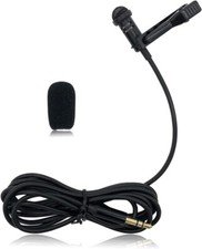 Lavalier Mic Wireless GO 2 Lav Lapel Microphone Omnidirectional, Wearable