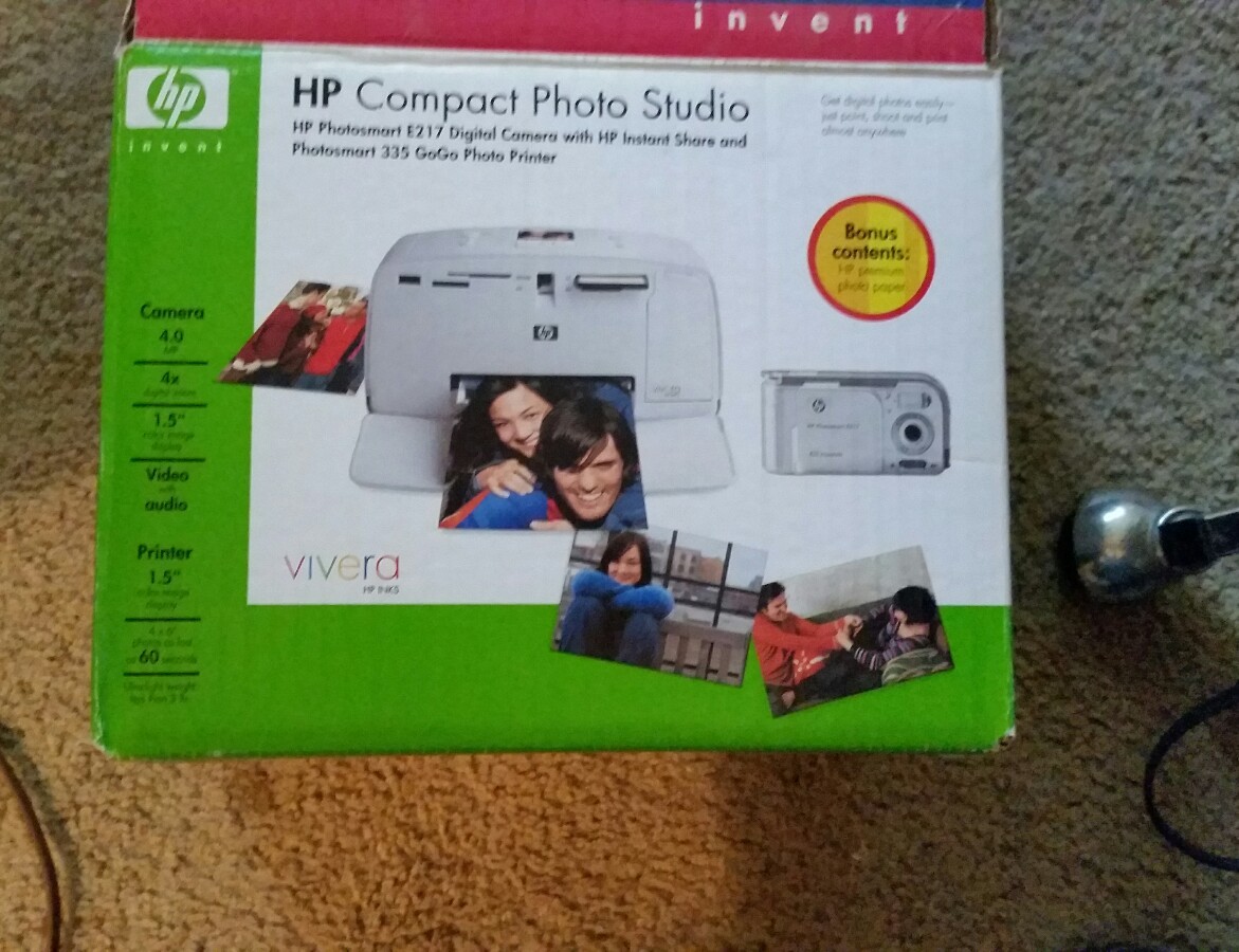HP Portable Digital Photo Studio 145 Printer see Description NO CAMERA