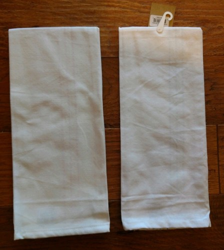 DII Design Imports Kitchen Towels Lot of 2 Coffee Themed Made in India S19 - Picture 3 of 8