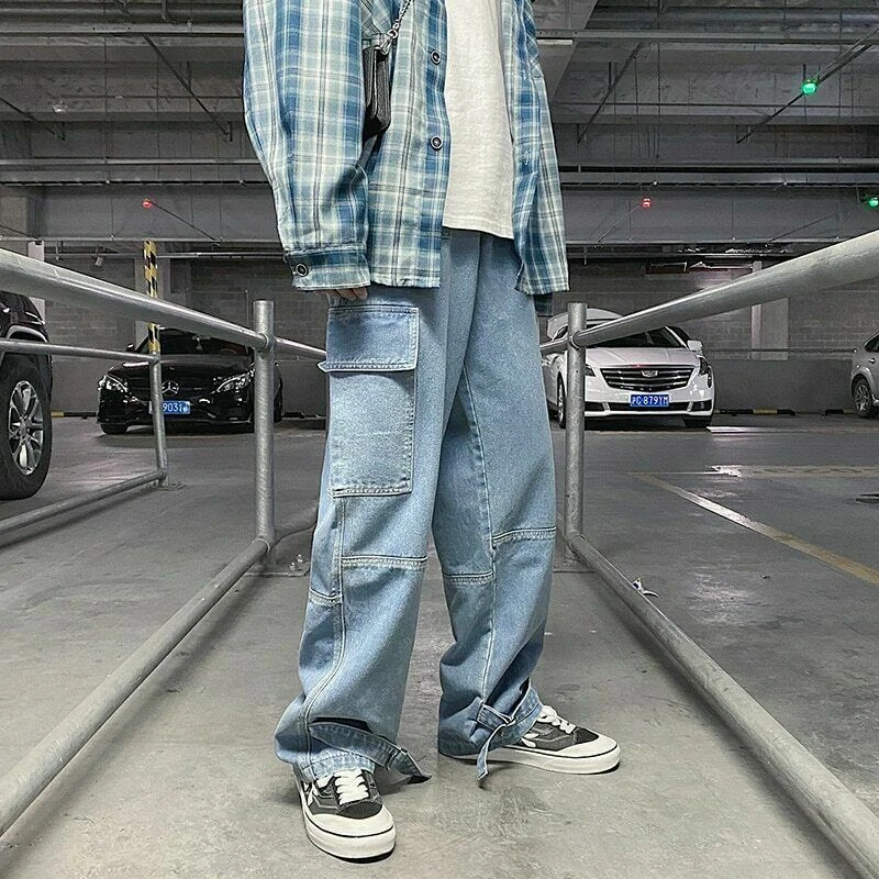 Jeans loose deals straight