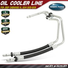 Inlet Outlet Transmission Oil Cooler Line For Jeep Cherokee Kl 2014-2019 2.4l