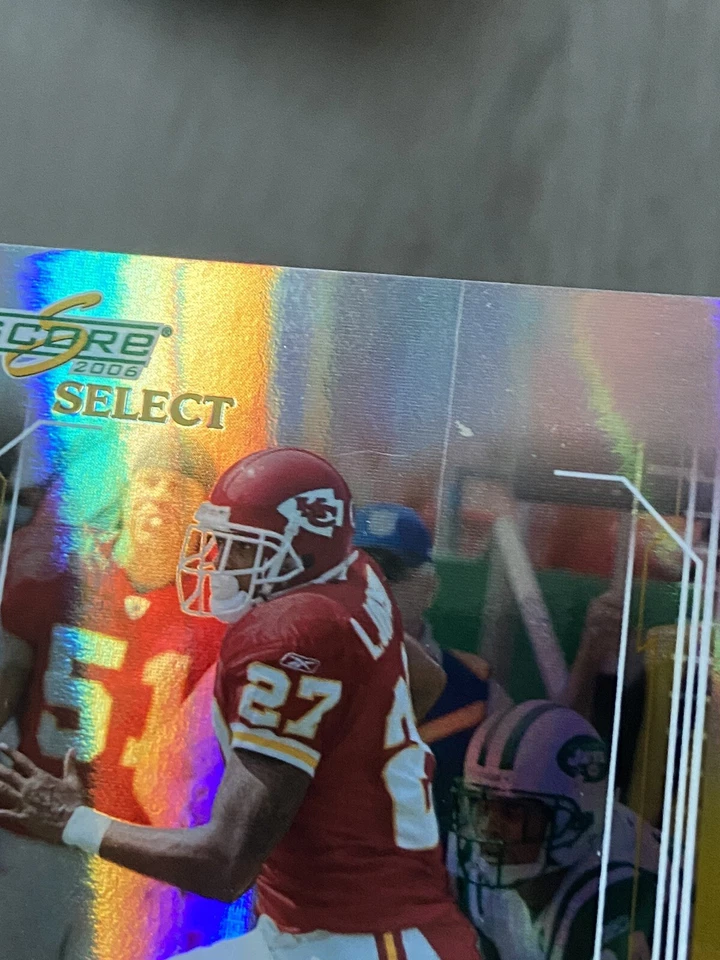 2006 NFL Score Select GOLD | Larry Johnson | 45/50 | #133 | KC Chiefs - Image 3 of 4