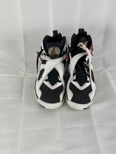 Size 9- Jordan 8 Retro LS Black Toe 2007 - Picture 3 of 7