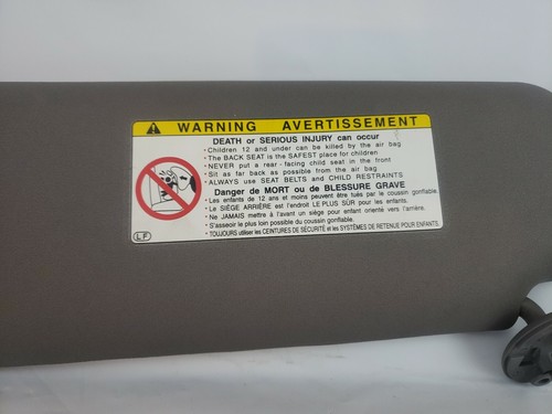 03 04 05 Toyota 4Runner Passenger Sun Visor Interior Roof Block 74310-3D04 GRAY - Picture 4 of 10