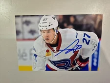 Alexandre Alain Montreal Canadiens 4x6 Photo Signed Autograph Laval Rocket Rc #3