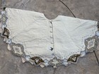 Kim Seybert -Tangier- Gold/Silver Beaded  Holiday Christmas Tree skirt- Sample — photo 8