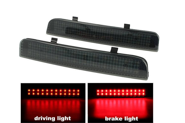 Kit 2 Fanali Posteriori A Led Nero Fume Per Land Rover Freelander 2 Range Rover