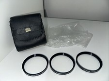 3 Hoya 55mm Close up Lenses 1 2 4 Total 3 lenses Excellent condition