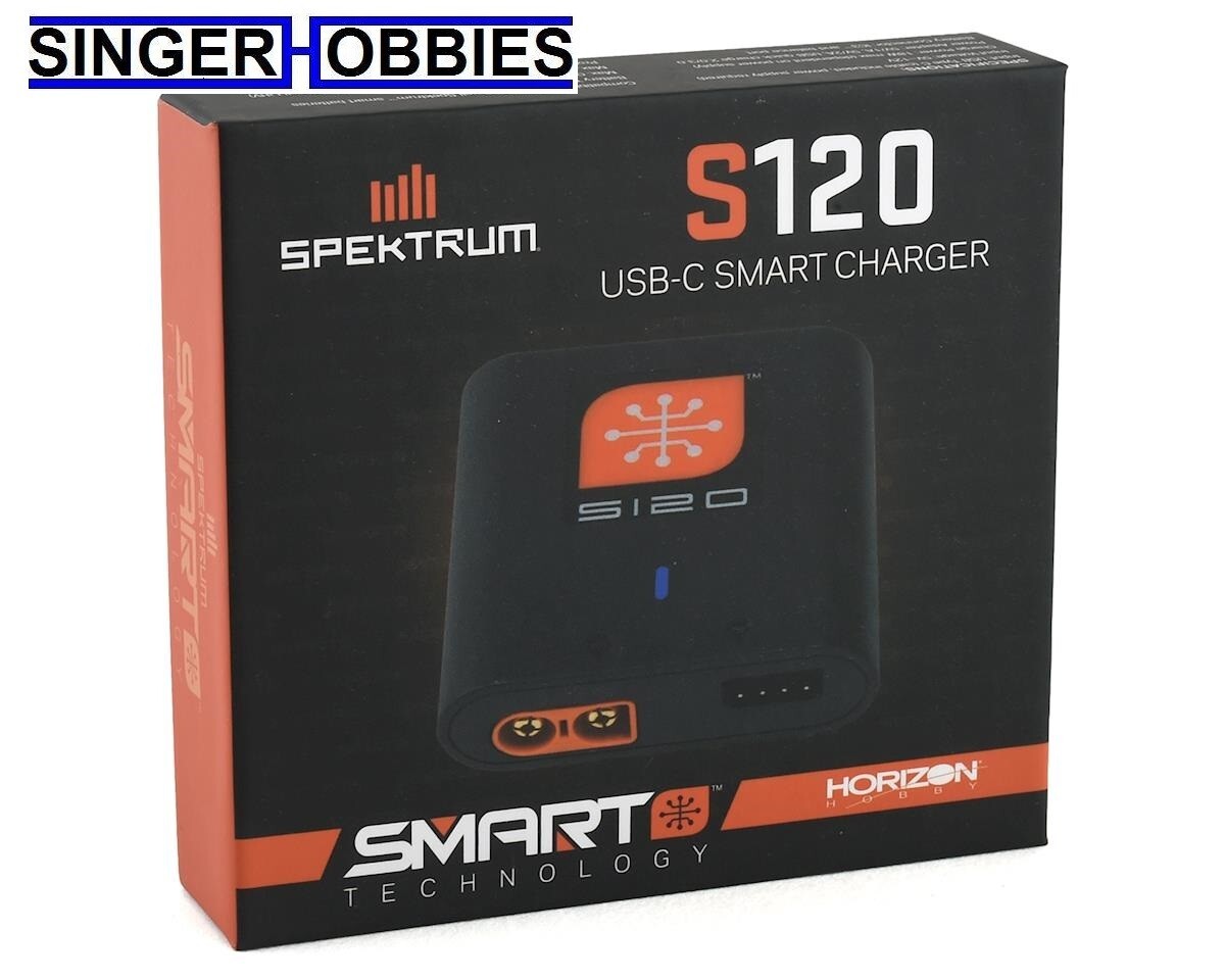 Spektrum S120 USB-C Smart Charger – 1x20W, O-SPMXC1020
