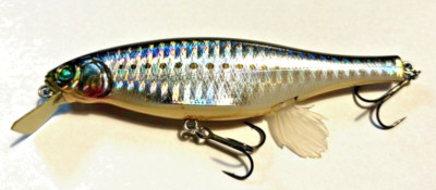 Megabass Vision 100 Miyabi SW Wobbler, Crankbait, Kunstköder, 10 cm, Floating