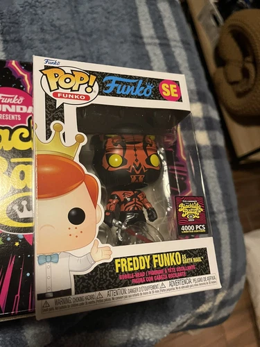2022 SDCC Funko Pop Box of Fun Exclusive Freddy Funko as Darth Maul LE 4000