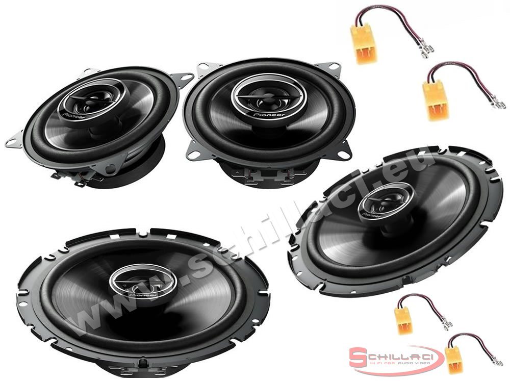 Kit Sostituzione Casse Fiat Punto 2 Pioneer - Audio Anteriore e Posteriore