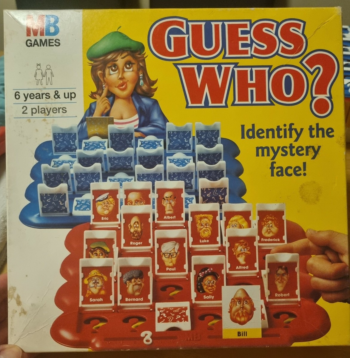 MB Games Hasbro GUESS WHO? 2001 -SPARE PARTS PICK YOUR CARD | eBay