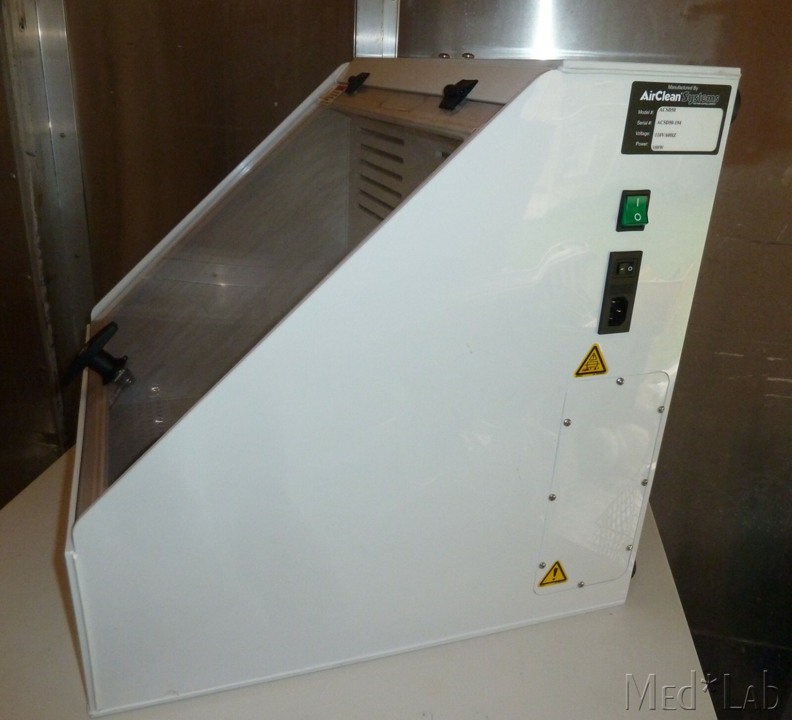 SWABSAFE ACSD50 AirClean Systems Specimen Swab Dryer eBay