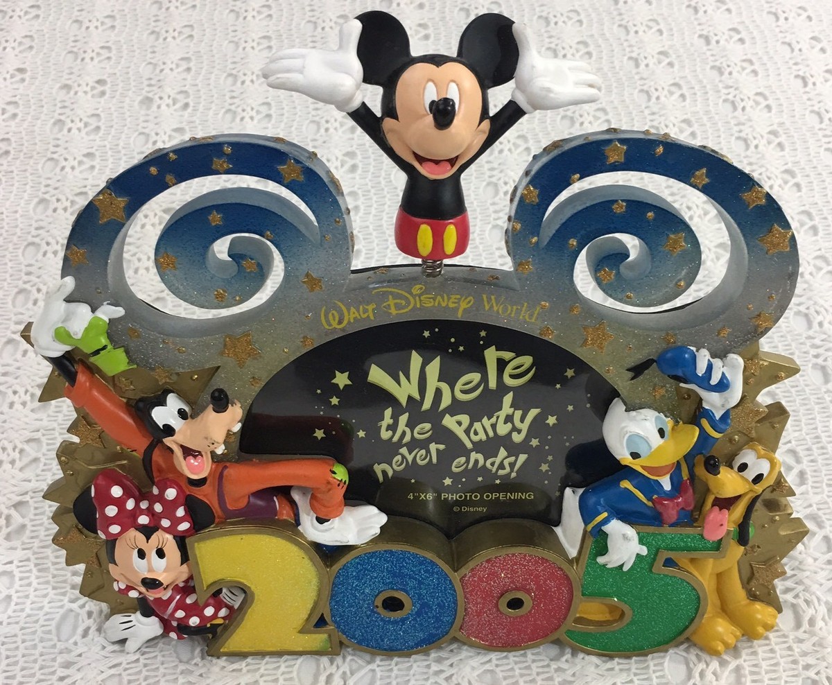 DISNEY Theme Parks Walt Disney World 2005 Photo Frame 4