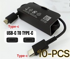10 Pack Type USB-C To Type-C Cable Fast PD Charger Lot For Samsung Charging Cord