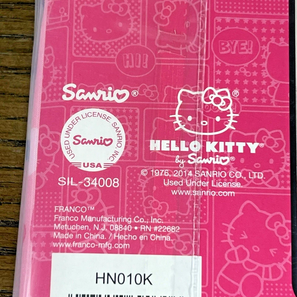 Sanrio Hello Kitty Fabric Shower Curtain HN010K New Pink 72"X72" - Image 4 of 4