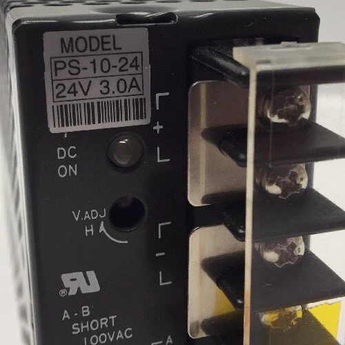 Nemic Lambda PS-10-24 Power Supply 24V 3A PS-10-24 USA Stock DENSEI LAMBDA - Image 2 of 4