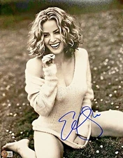 Elisabeth Shue Autographed 11x14 Photo BAS Beckett Witnessed