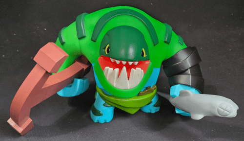 Figura Vinilo Coleccionable Dota 2 Collectormates Tidehunter - Imagen 4 de 7