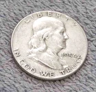 1954 Franklin Half Dollar #12