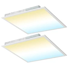kadision 2x2 LED Flat Panel Light, 50W/45W/40W/30W/25W Adjustable, 5000K/4000...