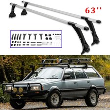Gutter Foot 63 Roof Rack Crossbar Cargo Carrier For Subaru Gl 4wd Station Wagon Gutter Foot 63 Roof Rack Crossbar Cargo Carrier For Subaru Gl 4wd Station Wagon