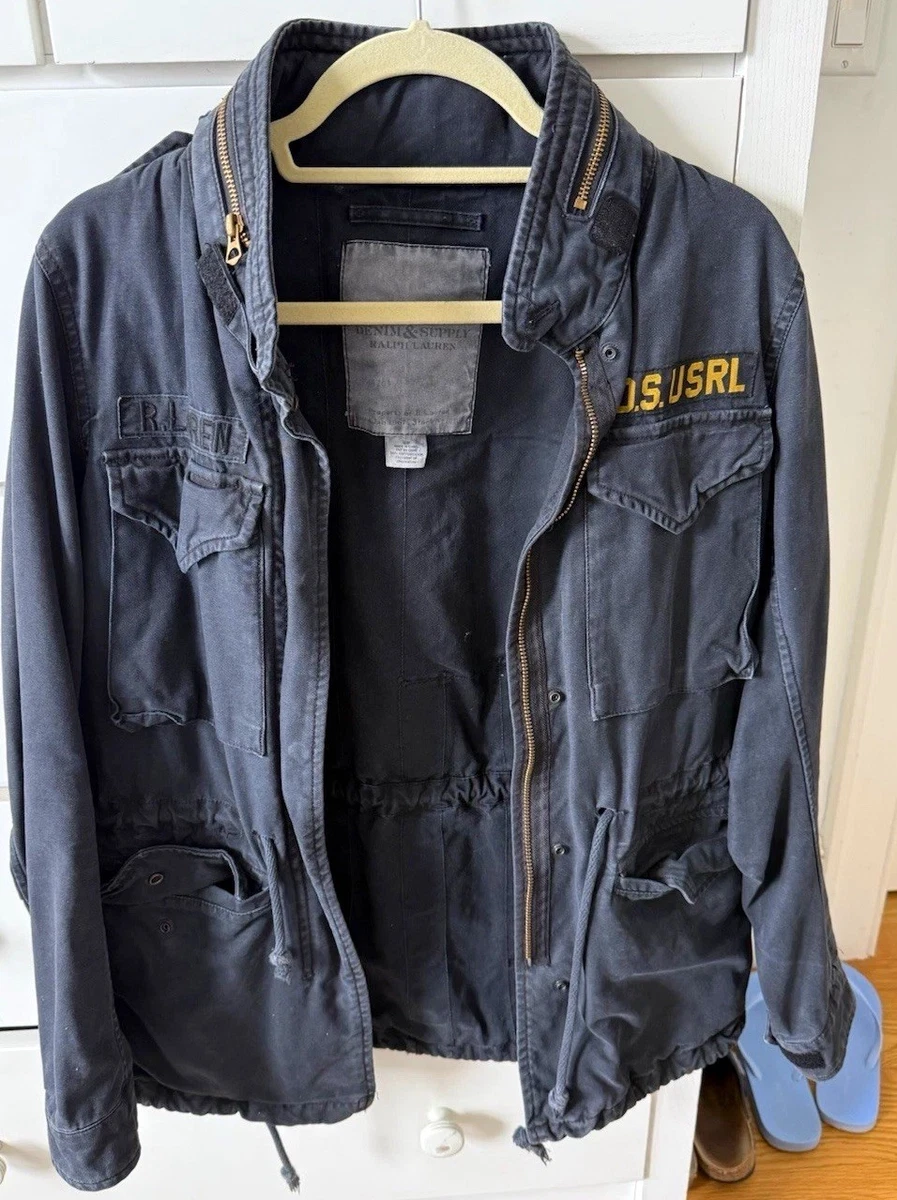 Denim & Supply Ralph Lauren Military Jacket Regular Size Coats