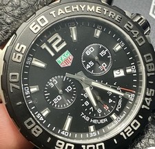 Tag Heuer Formula 1 Quartz Chronograph Black Men's Watch CAZ1010.BA0842