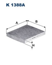 FILTRON Innenraumfilter K 1388A Aktivkohlefilter für VW SEAT POLO AW1 ARONA KJ1