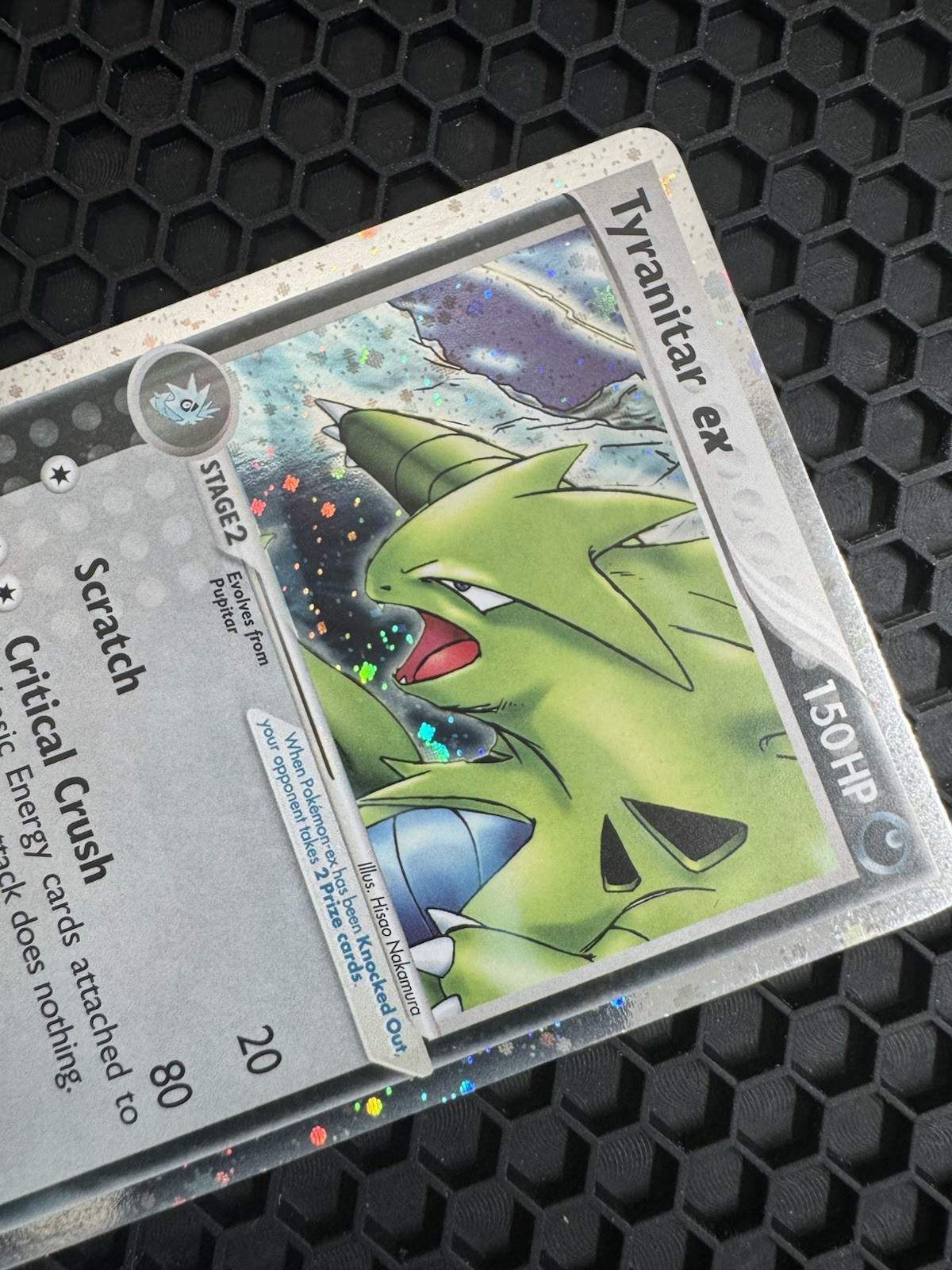Tyranitar EX 17/17 POP Series 1 Holo Ultra Rare Pokémon 2004 NM