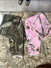 2 Pair Girl  s Camouflage Pants 10/12 RealTree  MossyOak