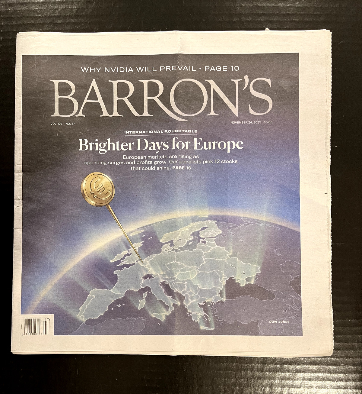 Barron's Newspaper Weekly Publications 2025-2026 ** You Choose **
