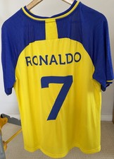Cristiano Ronaldo Al Nassr 2022/23 Authentic Home Shirt Jersey XL Ronaldo 7