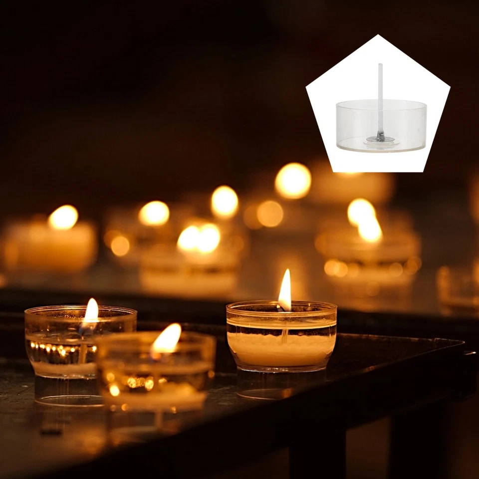 Kit de mechas de velas de plástico para hacer velas hágalo usted mismo Foto 3 de 4