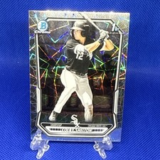 2026 Bowman Chrome Colby Shelton 1st Laser Refractor #BCP-144 Chicago White Sox