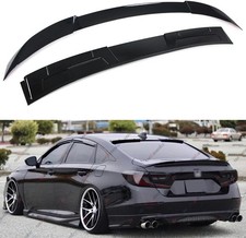 2Pcs Roof Top Spoiler  Rear Spoiler Compatible with 2018-2022 Honda Accord, ...
