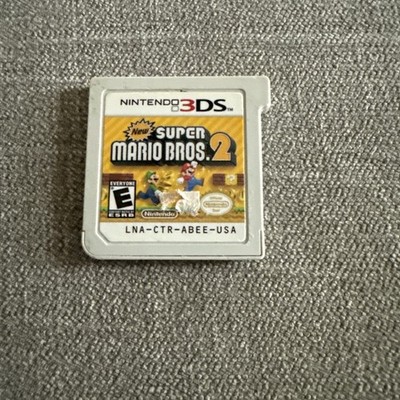 New Super Mario Bros 2 (Nintendo 3DS, 2012) TESTED Cartridge Only Free Shipping