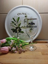 Kulmbacher Pils Edelherb Bierglas mit Goldrand & Aufdruck Bier & Brauerei
