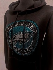 Philadelphia Eagles Womens Long Sleeve Hoodie Dress Multiple Sizes Available