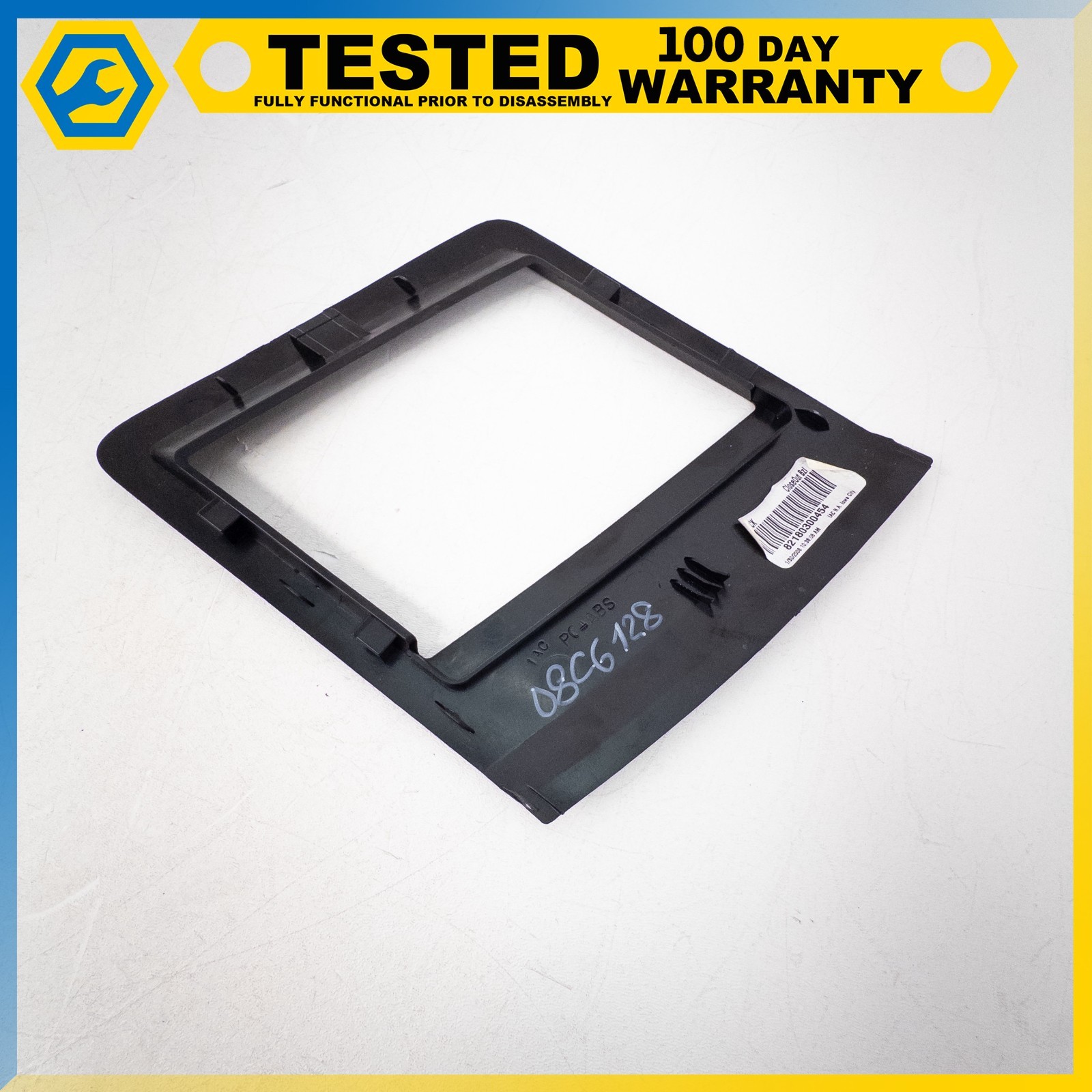 05-13 CHEVROLET CORVETTE C6 HEADS UP DISPLAY HUD BLACK EBONY BEZEL TRIM OEM