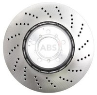 1X A.B.S. Bremsscheibe Beschichtet 18055 FüR BMW 5Er E60 6Er E63 E64 Touring E61